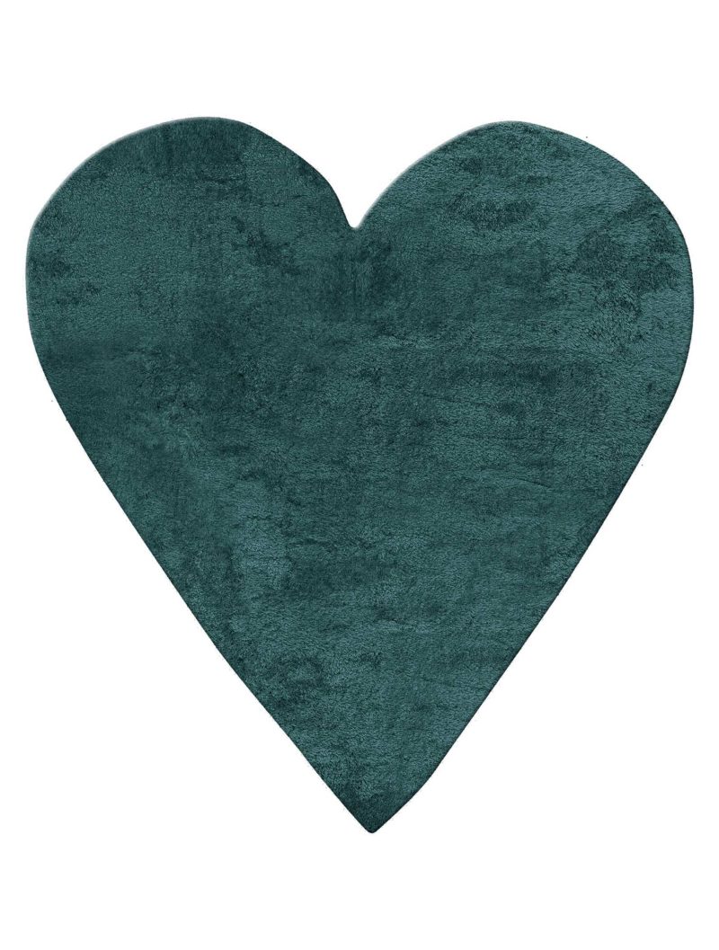 Παδικό Χαλί FEATHERY PETROL HEART MADI