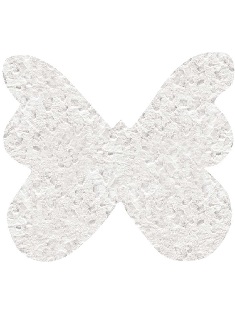 Παιδικό Χαλί GLACIAL WHITE BUTTERFLY MADI