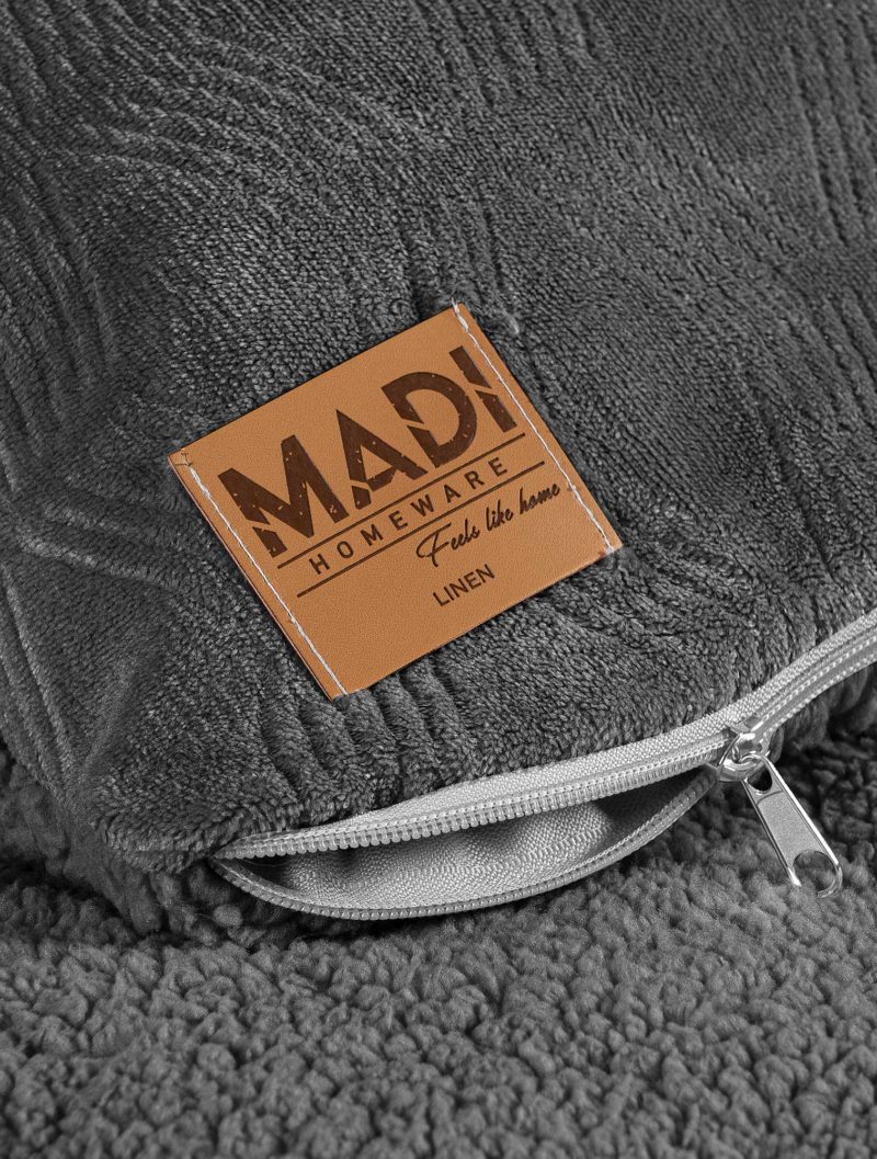 Παπλωματοθήκη NIPPY ANTHRACITE MADI - Image 2