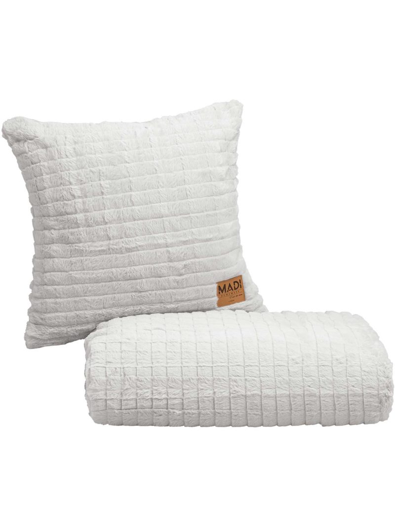 Διακοσμητικό Μαξιλάρι RAYS WHITE MADI - Image 3