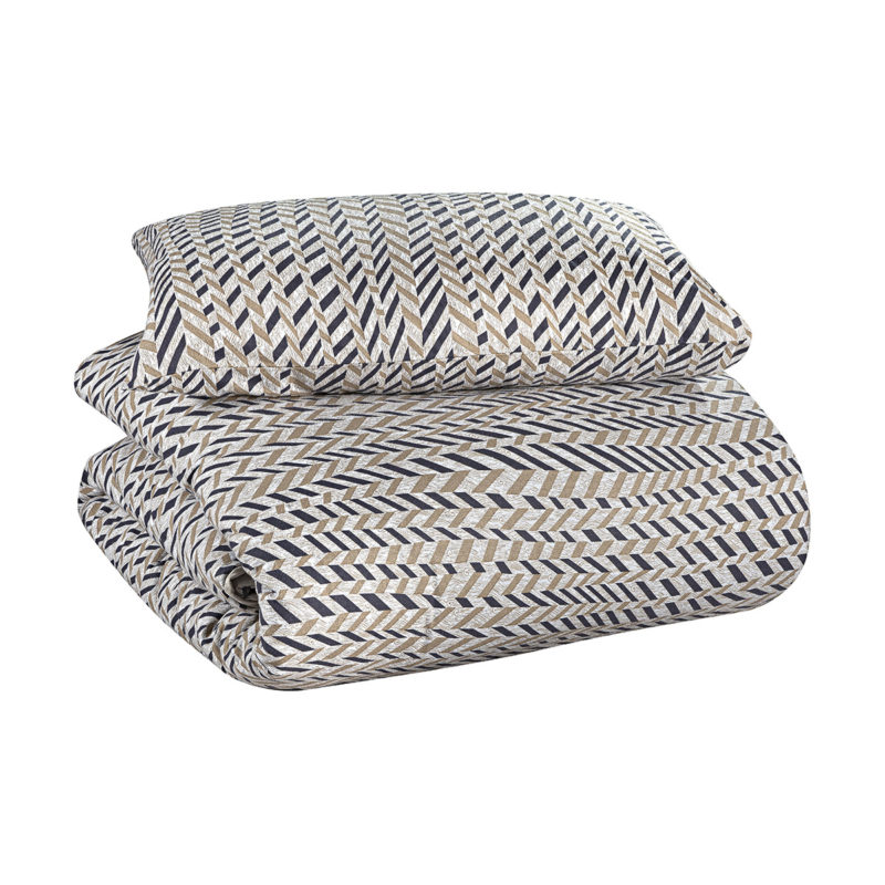 Σετ σεντόνια φανελένια King Size με λάστιχο Cooper Art 12123 185x200+32 Εμπριμέ Beauty Home - Image 5