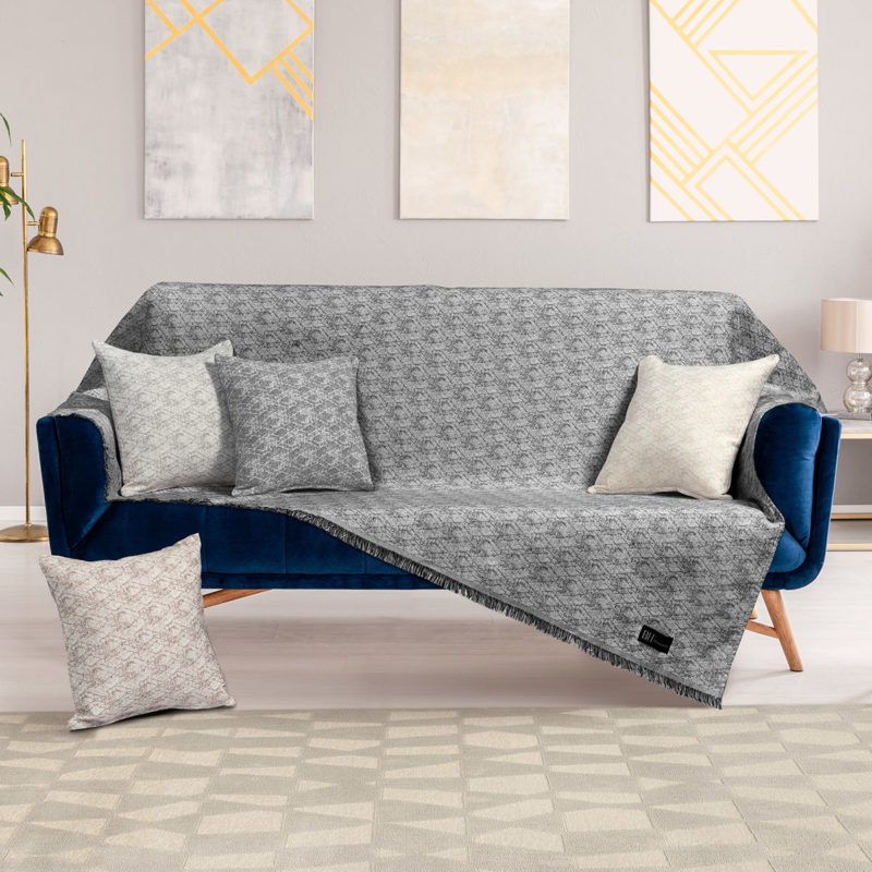 Μαξιλαροθήκη διακοσμητική Art 8581 40x40 Γκρι Beauty Home