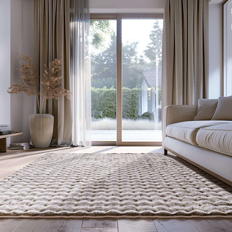 Σετ Κρεβ/ρας 3τμχ Motion Art 9648 Μπεζ Beauty Home - Image 2