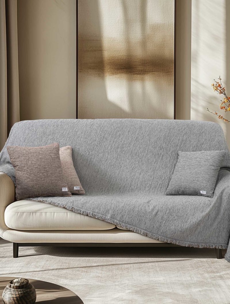 Διακοσμητικό Μαξιλάρι AKONIK GREY MADI - Image 2