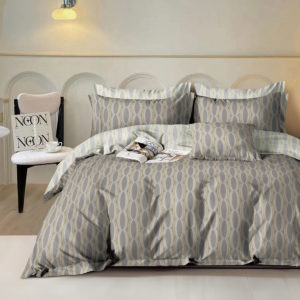 Σετ πάπλωμα υπέρδιπλο Art 12614 Byrd 220×240 Γκρι,Μπεζ Beauty Home