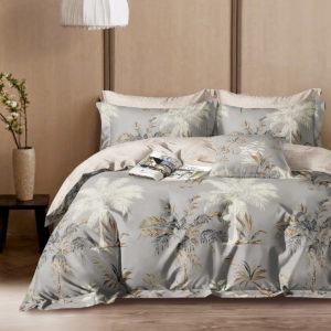 Σετ σεντόνια υπέρδιπλα Art 12615 Olivier 230×260 Γκρι Beauty Home