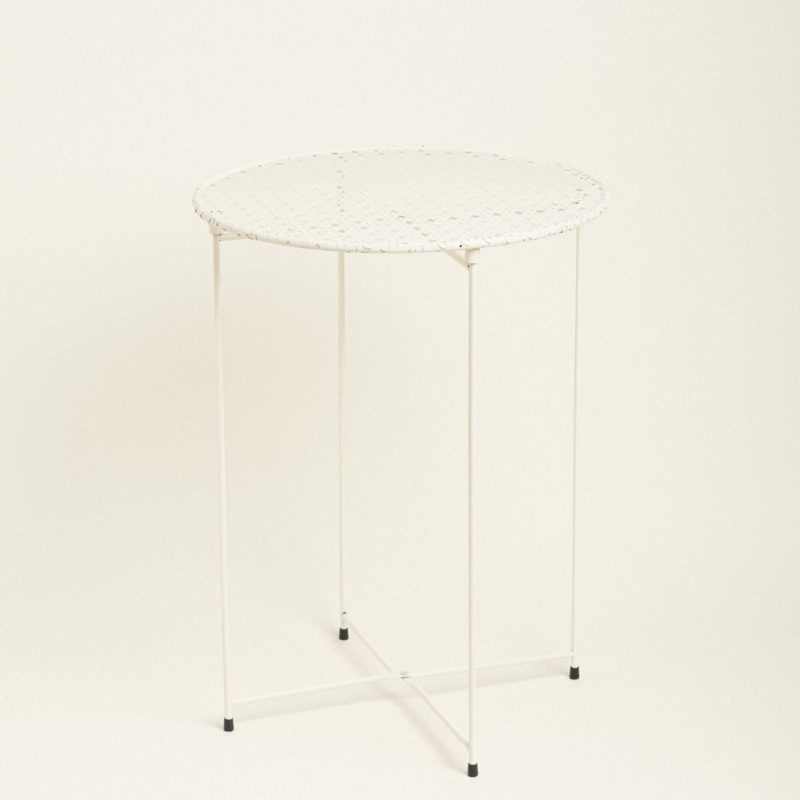 ΒΟΗΘΗΤΙΚΟ ΤΡΑΠΕΖΑΚΙ 46,5 x 62,5 cm ΕΚΡΟΥ Beauty Home
