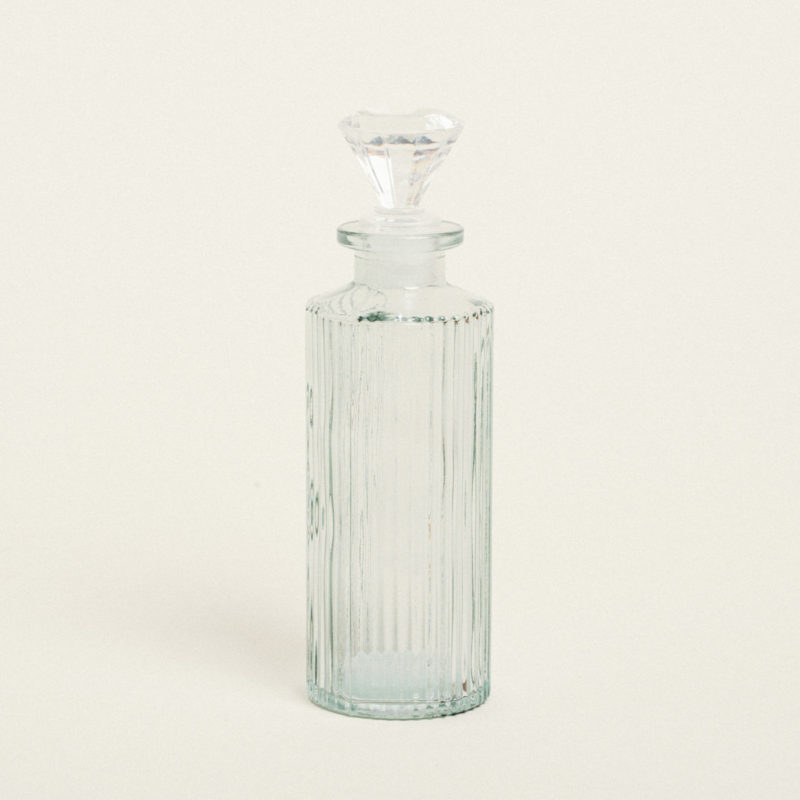 ΜΠΟΥΚΑΛΙ ΜΕ ΠΩΜΑ 17 x 5 cm ΔΙΑΦΑΝΟ Beauty Home
