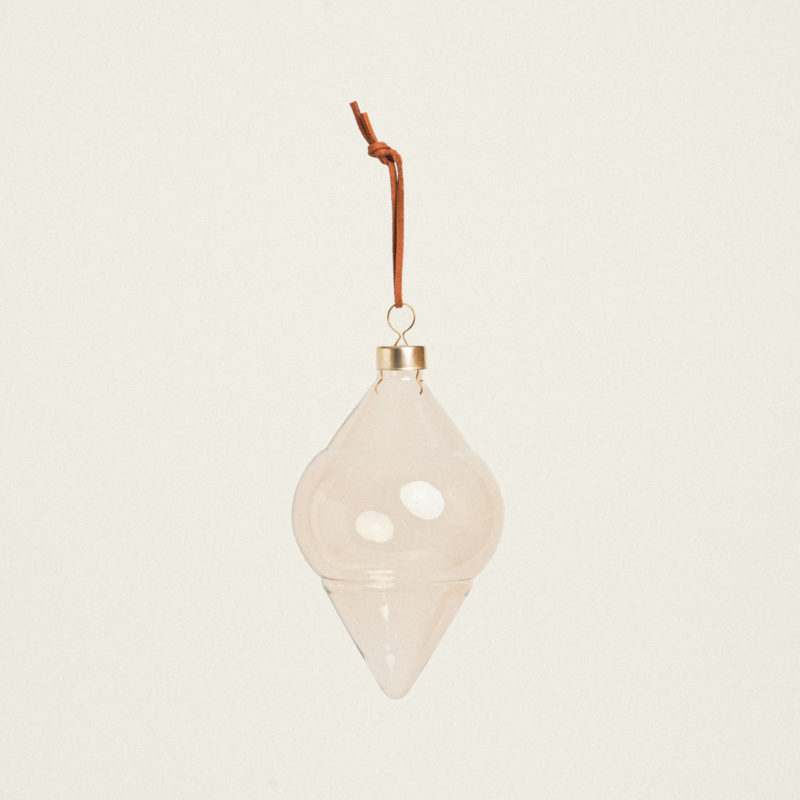 ΓΥΑΛΙΝΟ ΣΤΟΛΙΔΙ 8 CM B MOKA Beauty Home