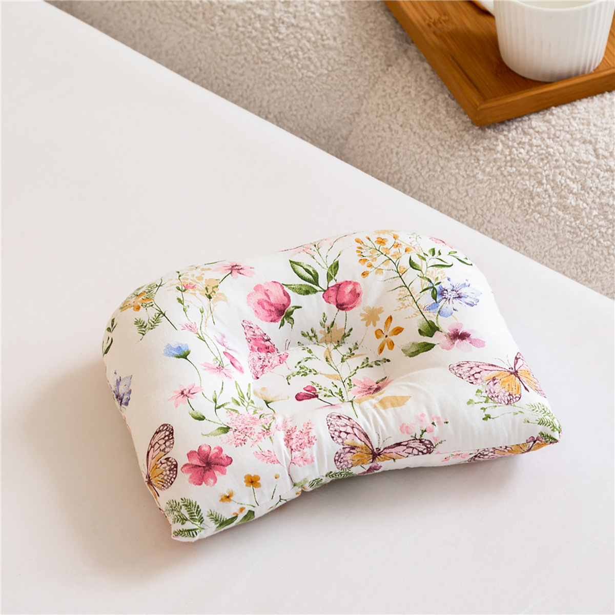 Bρεφική φωλιά με μαξιλάρι Art 5348 53x88 Σομόν Beauty Home - Image 8