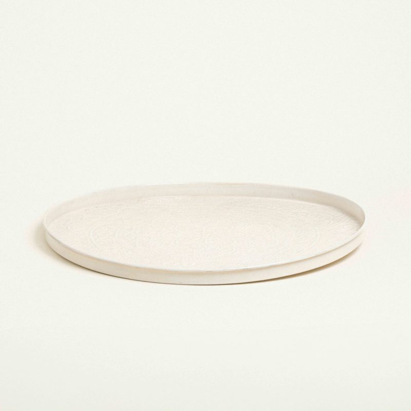 ΔΙΣΚΟΣ ΜΕΤΑΛΛΙΚΟΣ ΑΝΑΓΛΥΦΟΣ ΕΚΡΟΥ 60 CM Beauty Home