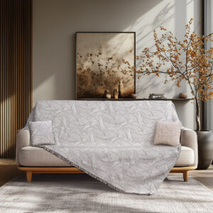 Beauty Home Σετ ριχτάρι 2τμχ Art 8702 (180×240+180×290) Εκρού