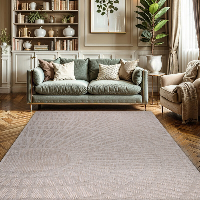 Beauty Home Σετ Κρεβατοκάμαρας 3τμχ Sahara Art 9968 (67x140+67x140+67x220) Μπεζ - Image 2