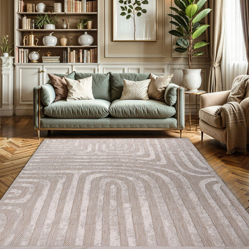 Beauty Home Σετ Κρεβατοκάμαρας 3τμχ Sahara Art 9970 (67x140+67x140+67x220) Μπεζ - Image 2