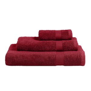 Πετσέτα FROVA BURGUNDY MADI