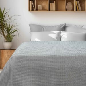 Κουβέρτα Πικέ PIKONA GREY MADI