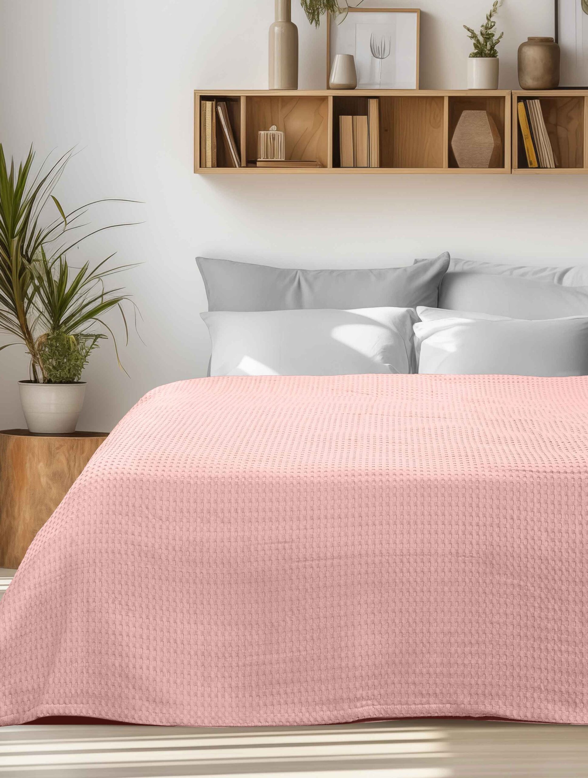 Κουβέρτα Πικέ PIKONA PINK MADI