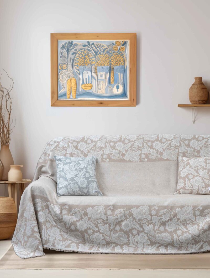 Διακοσμητικό Μαξιλάρι VELRION BEIGE MADI - Image 2