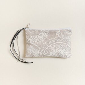 Beauty Home ΠΟΡΤΟΦΟΛΑΚΙ 9 x 16 cm ΛΕΥΚΑ ΜΑΝΤΑΛΑ