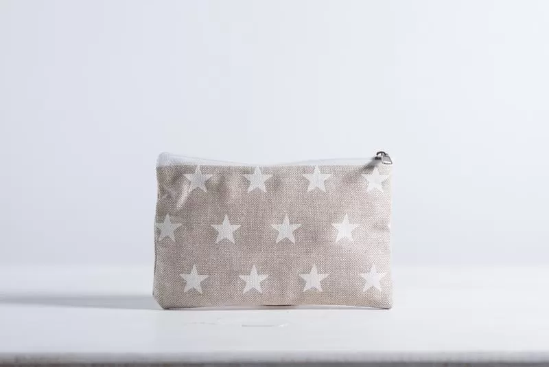 Beauty Home ΠΟΡΤΟΦΟΛΑΚΙ ΜΕ ΦΕΡΜΟΥΑΡ 9*16 CM ΛΕΥΚΑ ΑΣΤΕΡΙΑ - Image 2