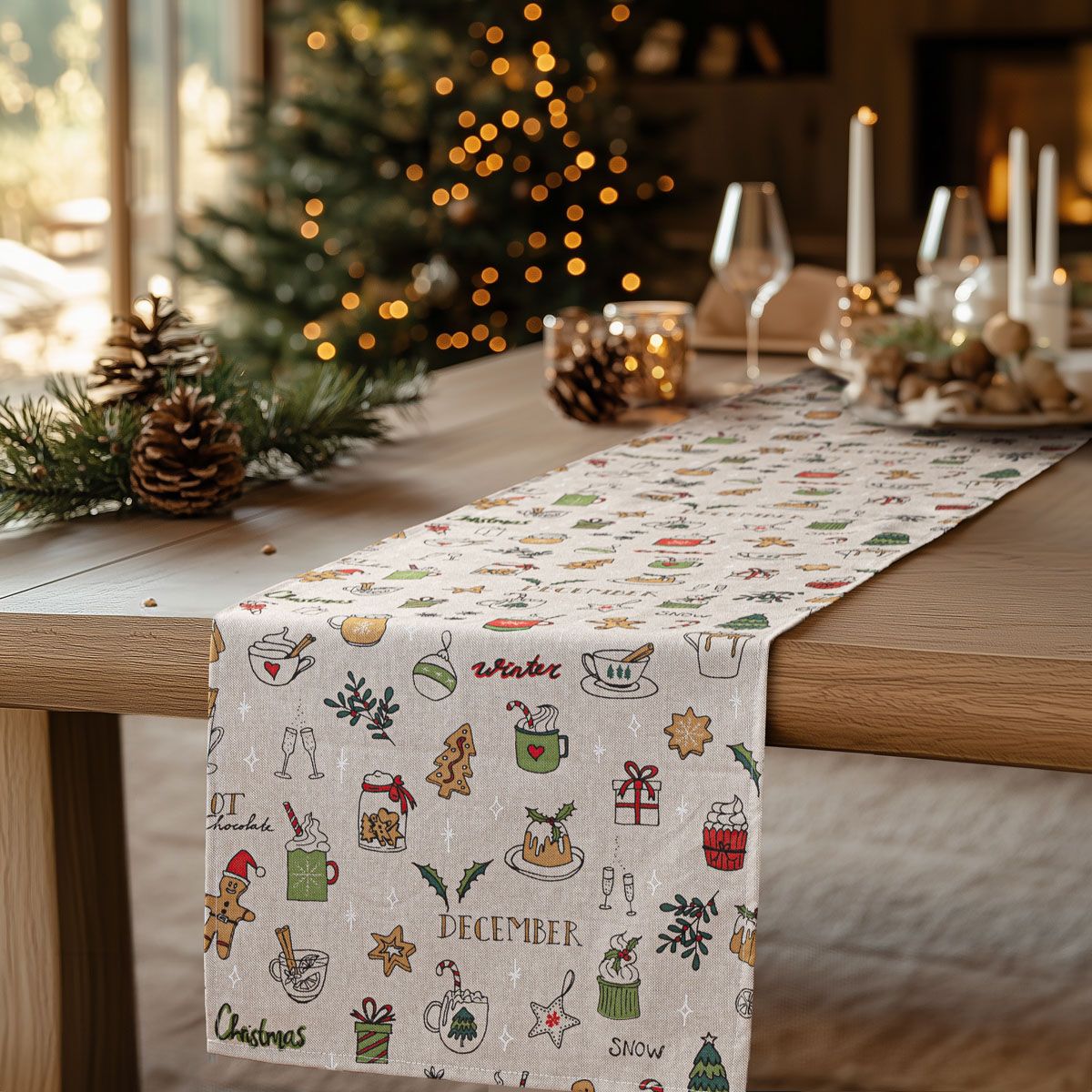 ΡΑΝΝΕΡ ΠΡΑΣΙΝΑ ΧΡΙΣΤΟΥΓΕΝΝΙΑΤΙΚΑ ΣΧΕΔΙΑ Beauty Home - Image 2