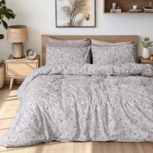 Beauty Home Σετ σεντόνια υπέρδιπλα με λάστιχο Rene Art 12255 170×200+30 Μέντα