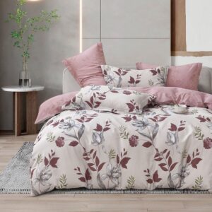 Beauty Home Σετ κουβερλί υπέρδιπλο Art 12286 Ariel 220×240 Αμέθυστος