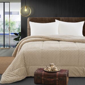 Beauty Home Κουβερτοπάπλωμα king size Art 12651 240×260 Μπεζ