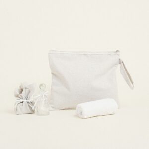 Beauty Home ΝΕΣΕΣΕΡ ΛΑΔΟΣΕΤ ΓΚΡΙ ΑΣΗΜΙ LUREX