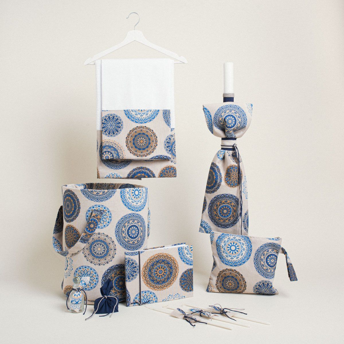 Beauty Home ΣΕΤ ΒΑΠΤΙΣΗΣ ΜΠΛΕ ΜΑΝΤΑΛΑ - Image 2