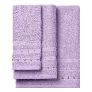 Beauty Home Σετ πετσέτες Art 3461 Σετ 3τμχ Λιλά