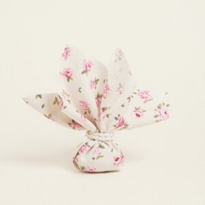 Beauty Home ΜΑΝΤΗΛΙ 27 x 27 cm ΜΙΝΙ ΦΛΟΡΑΛ ΕΚΡΟΥ