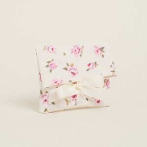 Beauty Home ΠΟΥΓΚΙ ΜΕ ΚΟΡΔΕΛΑ 12 x 17 cm ΜΙΝΙ ΦΛΟΡΑΛ ΕΚΡΟΥ