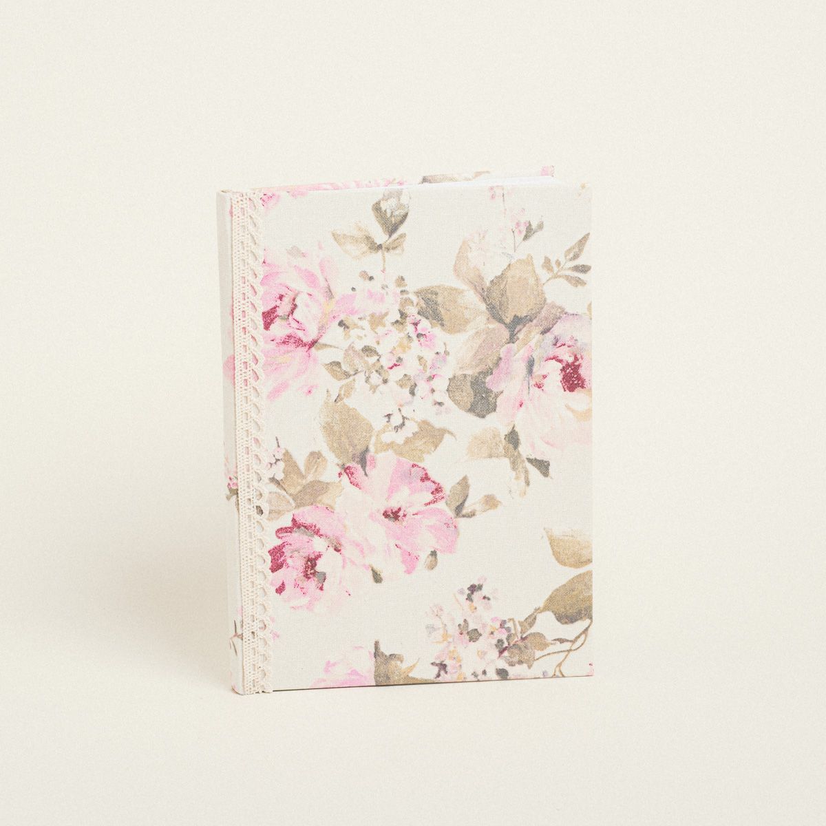 Beauty Home ΒΙΒΛΙΟ ΕΥΧΩΝ ΚΛΑΣΙΚΟ ΦΛΟΡΑΛ ΕΚΡΟΥ - Image 2