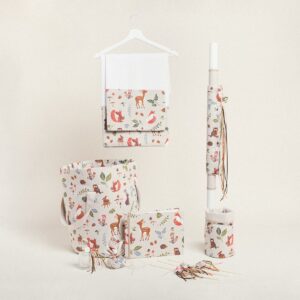 Beauty Home ΣΕΤ ΒΑΠΤΙΣΗΣ FOREST WOOD ANIMALS