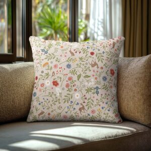 Beauty Home Μαξιλαροθήκη ΖΩΑΚΙΑ ΚΑΙ ΛΟΥΛΟΥΔΙΑ