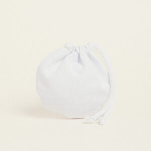 Beauty Home ΠΟΥΓΚΙ ΟΒΑΛ ΜΕ ΚΟΡΔΟΝΙ ΜΟΝΟΧΡΩΜΟ PREMIUM 13 x 14 cm