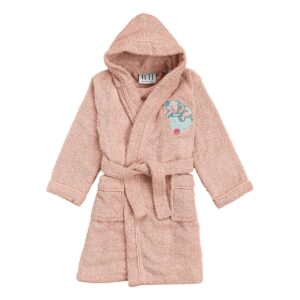 Beauty Home Μπουρνούζι βρεφικό-παιδικό Art 5421 3-4 ετών Ροζ