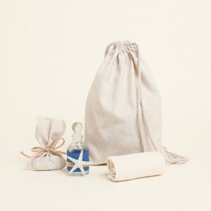 Beauty Home ΣΑΚΙΔΙΟ ΠΛΑΤΗΣ ΛΑΔΟΣΕΤ ΜΟΝΟΧΡΩΜΟ PREMIUM ΜΠΛΕ ΡΟΥΑ