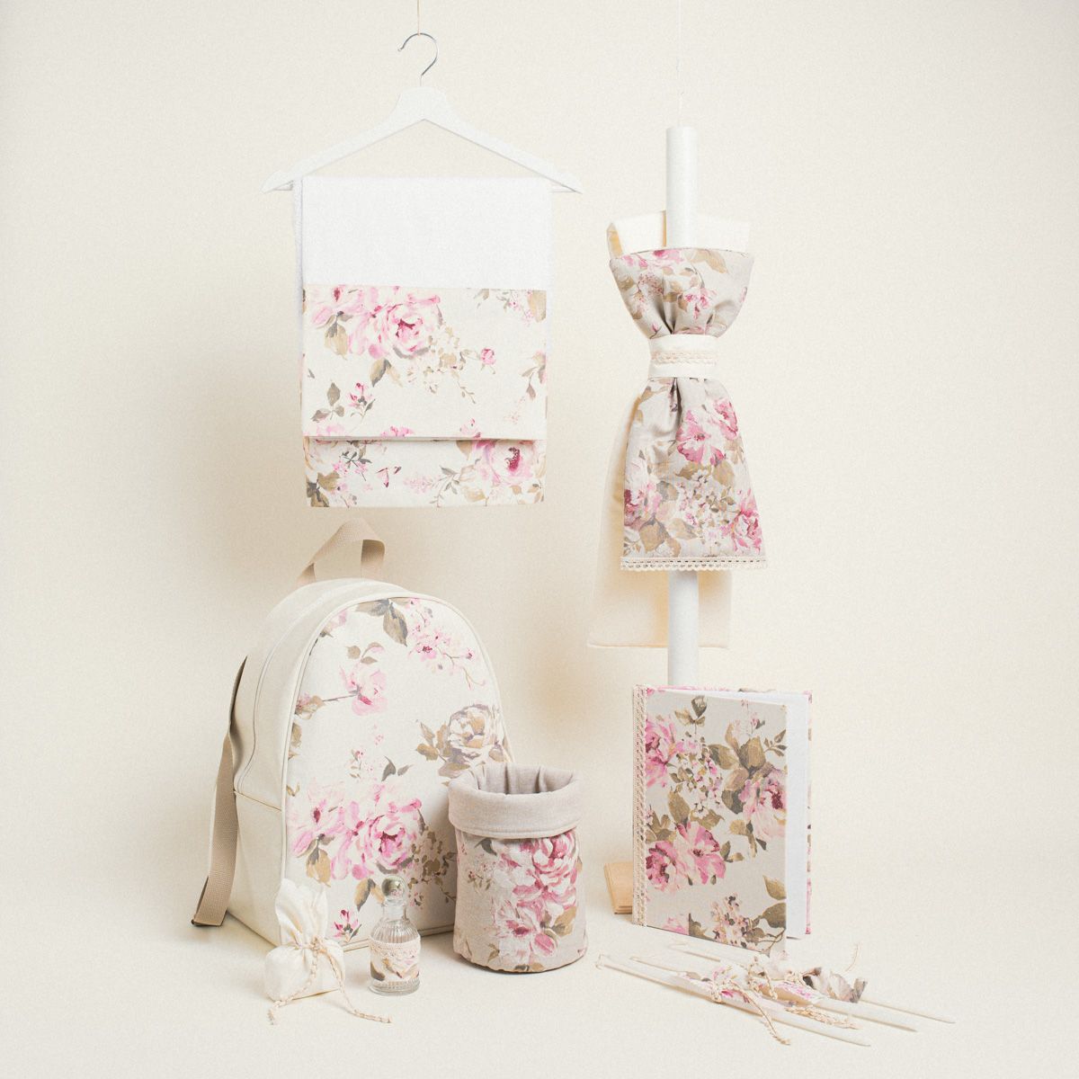 Beauty Home ΣΕΤ ΒΑΠΤΙΣΗΣ ΚΛΑΣΙΚΟ ΦΛΟΡΑΛ - Image 2