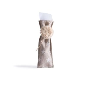 Beauty Home ΠΟΥΓΚΙ ΜΑΚΡΟΣΤΕΝΟ 6 x 19 cm -ΛΕΥΚΑ ΑΣΤΕΡΙΑ