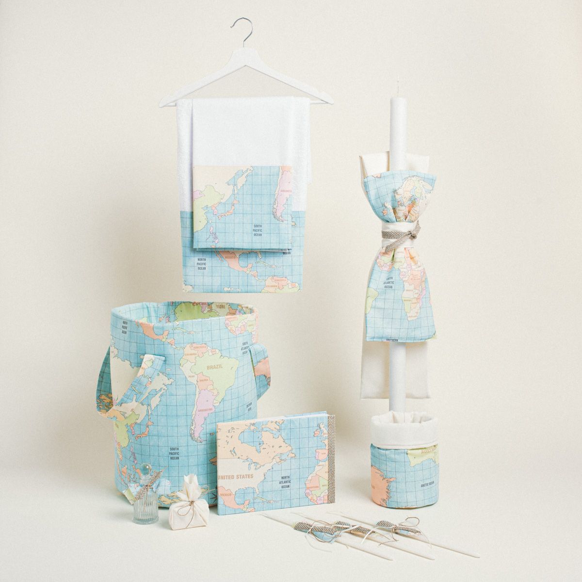 Beauty Home ΣΕΤ ΒΑΠΤΙΣΗΣ ΧΑΡΤΗΣ ΕΓΧΡΩΜΟΣ - Image 2