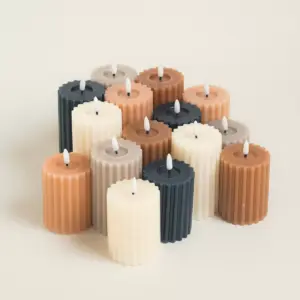 Beauty Home LED ΚΕΡΙ 7,5 x 17,3 cm ΕΚΡΟΥ