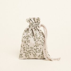 Beauty Home ΠΟΥΓΚΙ ΜΕ ΚΟΡΔΟΝΙ 12 x 17 cm ΜΙΚΡΑ ΠΡΑΣΙΝΑ ΦΥΛΛΑ