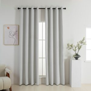 Beauty Home Κουρτίνα Full Blackout σκίασης με 8 κρίκους Elite Art 8392 Ice-No1 140×270 Πάγου