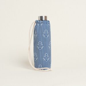 Beauty Home ΘΗΚΗ ΓΙΑ ΜΠΟΥΚΑΛΙ ΜΕ ΚΟΡΔΟΝΙ 22 x 12 cm ΑΓΚΥΡΑ ΡΙΓΕ ΜΠΛΕ