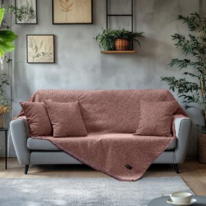 Beauty Home Ριχτάρι Τριθέσιο Art 8644 170×290 Σάπιο Μήλο