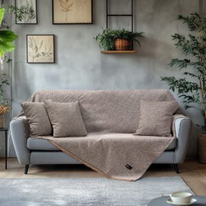 Beauty Home Ριχτάρι Τριθέσιο Art 8645 170×290 Μπεζ