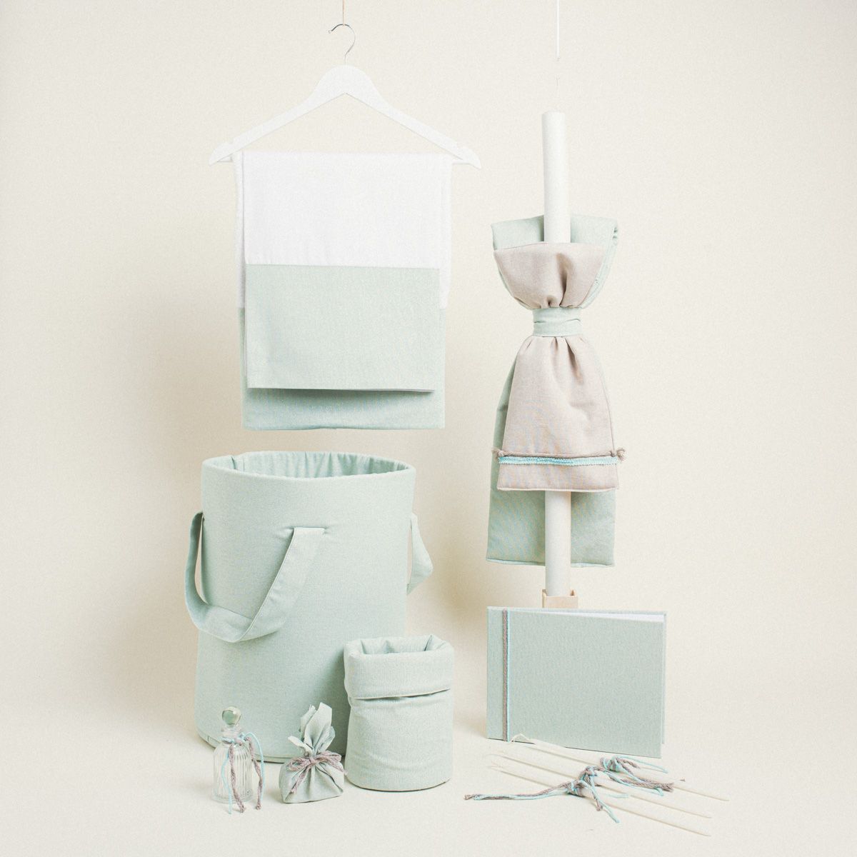 Beauty Home ΣΕΤ ΒΑΠΤΙΣΗΣ ΒΕΡΑΜΑΝ ΧΡΥΣΟ LUREX - Image 2