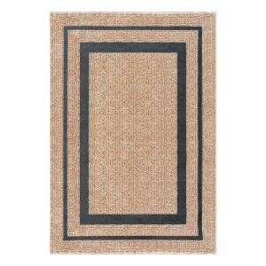 Beauty Home Πατάκι Tropic Art 9138 65×150 Μπεζ,Μαύρο